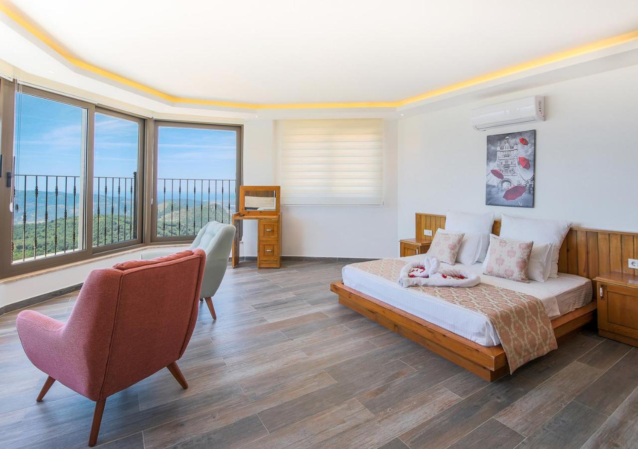 Villa 5 Sleeps 6 Isolated Pool See And Montain View-Villa Kartal Yuvasi Uzumlu  Extérieur photo